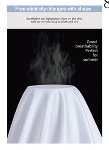Detail showing the breathable four-way stretch fabric of the men's shirt with steam.