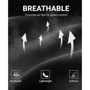 Breathable lightweight black fabric close-up showing texture and air flow features