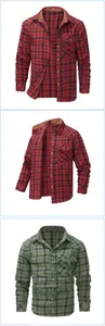 Klassisches Vintage-Westernhemd aus Flanell mit Karomuster und Perlmuttknöpfen für Herren