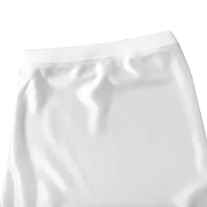 Close-up of white blank mesh sports jersey featuring ribbed collar and breathable fabric
