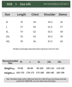 Tableau des tailles détaillé et guide de mesure pour sweat à capuche en polaire épaisse