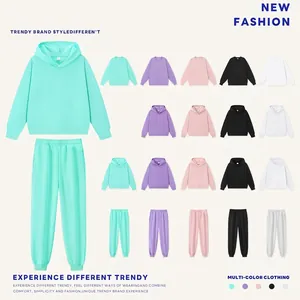 Sudadera de Vellón de Poliéster Casual Unisex Color Sólido Cuello Redondo Manga Larga Pullover Top Otoño Invierno Moda Hoodie