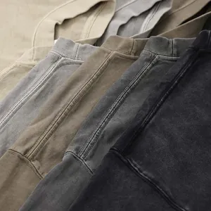 Premium heavyweight 280g salt-washed cotton T-shirts in a range of vintage earth tones