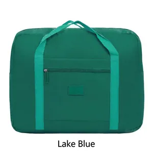 Borsa Da Viaggio Pieghevole Impermeabile Grande Capacità Tessuto Oxford Jacquard Fascia Per Trolley Manico Cerniera