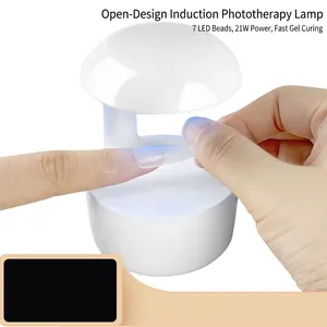 Mini UV LED Nail Lamp Portable Handheld Induction Light For Gel Curing Manicure DIY Professional Desktop Tool