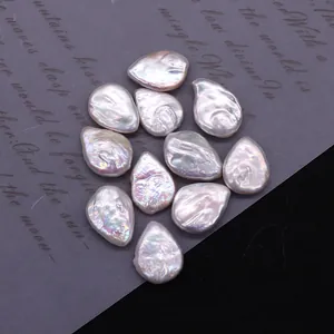 Natural Freshwater Pearl Tear-drop Shape Loose Beads For DIY Jewelry Making Wedding Party Accessories