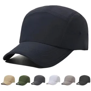 Men's quick-dry breathable camp cap, outdoor sun protection baseball hat in multi-colors.