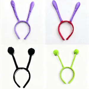 Set of 4 colorful bee and insect antennae headbands for kids party cosplay costume props