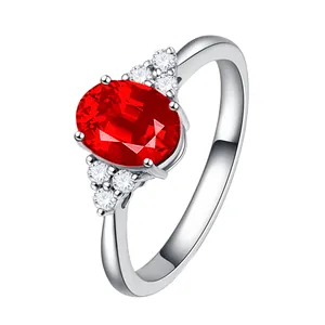 Elegante Damen Geometrische Kupferbeschichtung Einlage Künstliche Edelsteine Offene Ringe