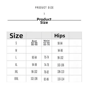 Detailed size guide table for women's cross V-neck maternity short sleeve dress