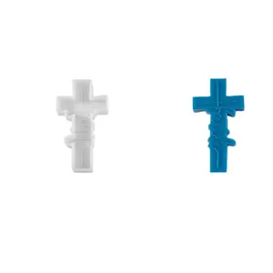 Καλούπι σιλικόνης σταυρός με κείμενο Faith για τρισδιάστατα κεριά και διακοσμητικά