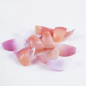 Realistic artificial onion slice models for play house kitchen toy accessories