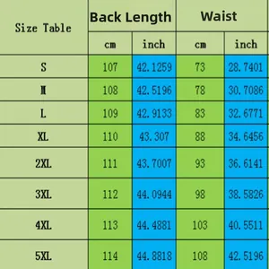 Detailed size guide for the vintage high-low ruffle tiered dress in cm and inches