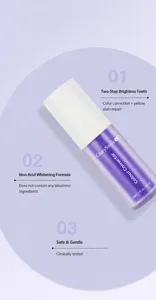 GlorySmile V34 Colour Corrector purple teeth whitening serum for brightening
