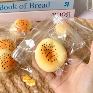 Simulation Egg Yolk Pastry Squishy Slow Rebound Stress Relief Ball Toy Realistic Malleable Squeeze Toy For Students Adults