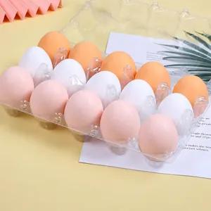 Simulative Egg Squishy Toy TPR Funny Squeeze Stress Relief Toy Creative Simulated Food Decompression Gift for Kids Adults