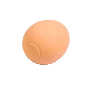 Soft realistic egg-shaped squishy toy for stress relief and sensory fun for kids