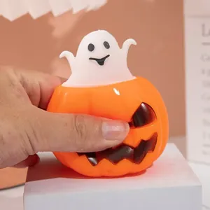 Παιχνίδι πίεσης κολοκύθας Halloween με φάντασμα για ανακούφιση από το άγχος και στρες