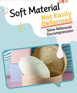 Detailed view of white slow-rebound steamed bun squishy toy in a beige steamer basket
