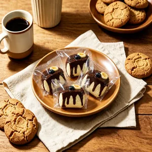 Juguete Squishy de Pan de Chocolate de Simulación Silicona de Grado Alimenticio Alivio del Estrés Juguete Realista de Pastel de Postre para Niños Adultos