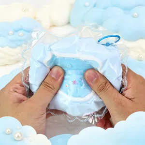 Kawaii Gelee Katzenkopf Squishy Spielzeug Silikon Stressabbau Quetschspielzeug Mit Pailletten Dekoration Für Büro Heim Entspannung