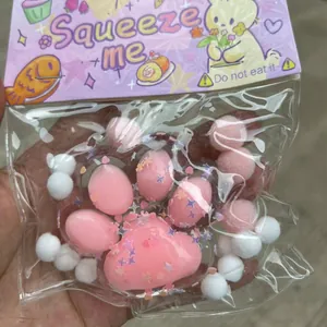 Simuliertes Großes Katzenpfoten Squishy Spielzeug Weiches TPR Stressabbau Quetschspielzeug Für Kinder Erwachsene Geschenk