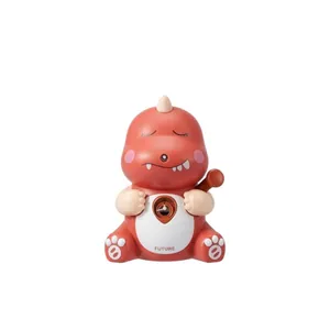 Machine à bulles automatique dinosaure rouge mignon pour jeux de plein air enfants