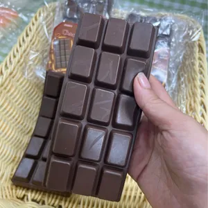 Realistic giant chocolate bar slow rebound squishy toy for stress relief and fun
