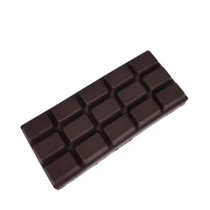 Realistic dark chocolate bar squishy toy, slow rising stress relief sensory toy.