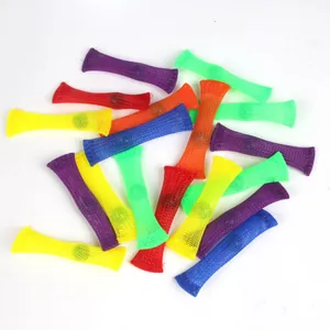 Ensemble de jouets sensoriels en maille et billes multicolores pour gérer le stress
