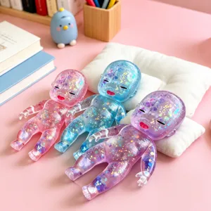 Süße Hässliche Babypuppe Squishy Spielzeug Langsamer Rückprall Glitzer Maltose Stressabbau Fidget Spielzeug Neuheit Desktop Dekor
