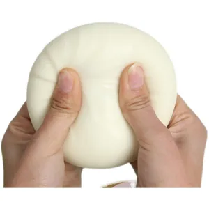 Grote simulatie gestoomd broodje squishy speeltje om stress te verlichten bij.