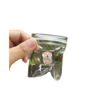 Cute Christmas pig squeeze toy in ice cube packaging for stress relief gift