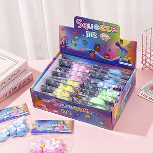 Großhandel Stressabbau TPR Katzenpfote Squishy Spielzeug in bunter Displaybox