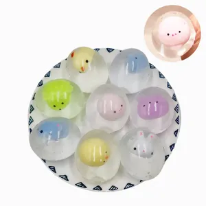 Creativo Animale Palla d'Acqua Splat Giocattolo Trasparente Uovo Squishy Per Alleviare lo Stress Spoof Squeezable Pomodoro Sensoriale Giocattolo Per Ufficio Casa