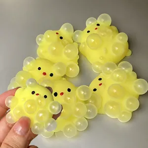 Set de 20 lindos juguetes de pollito amarillo para aliviar el estrés y bromas divertidas