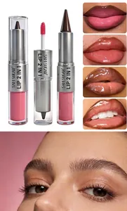 Detailansicht von SAM SUGAR 2-in-1 Lippenkonturenstift und Lipgloss mit Make-up-Proben