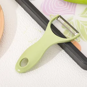 Pelapatate Multifunzionale per Frutta e Verdura con Lama in Ceramica Raschietto da Cucina per Patate e Mele con Manico Ergonomico