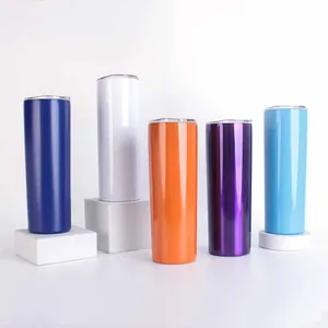 20oz ανοξείδωτα ποτήρια για εξάχνωση DIY σε διάφορα ζωντανά χρώματα για χειροτεχνίες