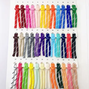 Catálogo completo de 36 cordones trenzados de colores para pulseras personalizadas