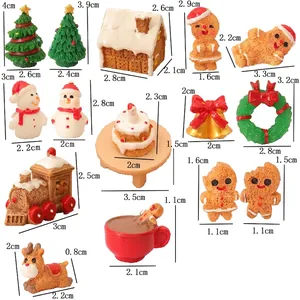 Complete miniature Christmas dollhouse accessories set with dimensions and weight info