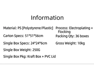 Detailed specifications for 6cm flocked Christmas ball ornament set with 16 pieces