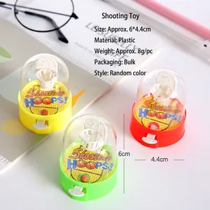 Mini jeu de basket-ball à doigt pour enfants, lanceur de balle en couleurs variées