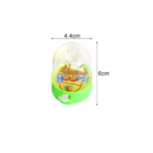 Mini jeu de basket-ball de table pour enfants, dimensions portables 4,4x6cm