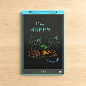 Portable Children LCD Writing Tablet Erasable Colorful Drawing Board Electronic Graphics Pad Eyes Protection ABS Material Writing Pad For Kids