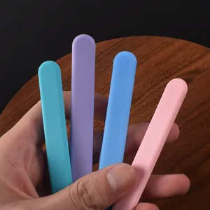 Colorful reusable silicone stir sticks for DIY resin craft, epoxy mixing tools set