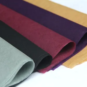 Assorted colors of 17g tissue paper sheets for gift wrapping and DIY craft projects