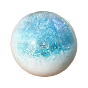 Creative crushed ice squeeze toy ball for stress relief with slow rebound