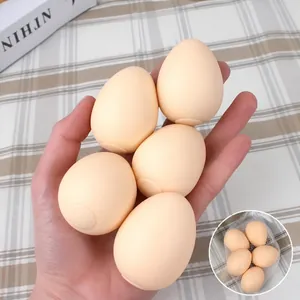 Realistisch Ei Vorm Squishy Speelgoed Zacht TPR Materiaal Stressverlichting Sensorisch Speelgoed Voor Kantoor Thuis Volwassenen Tieners Grap Cadeau