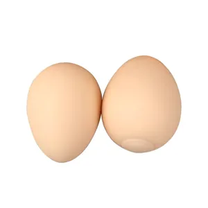 Paar realistische eier-squishy-speeltjes voor stressverlichting en ontspanning nu